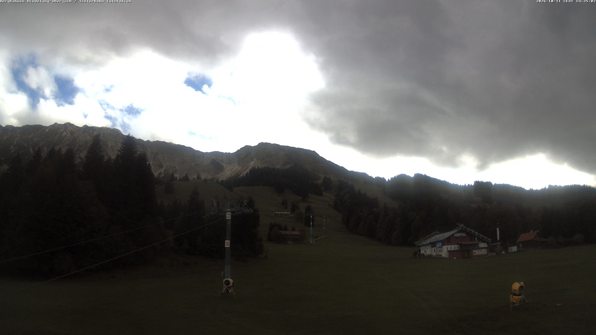 Archived image Webcam Oberjoch - Mt. Iseler