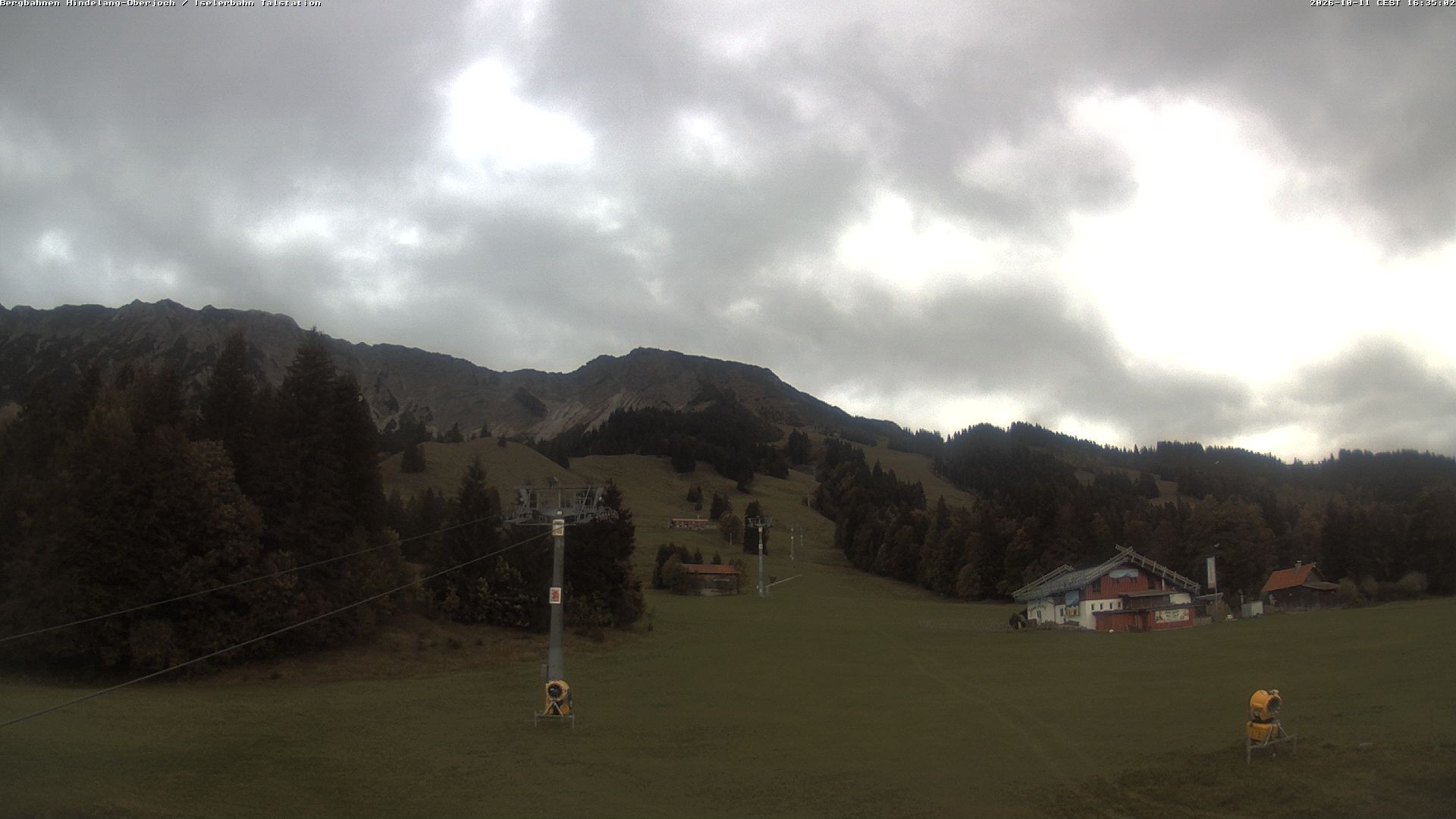 Archived image Webcam Oberjoch - Mt. Iseler