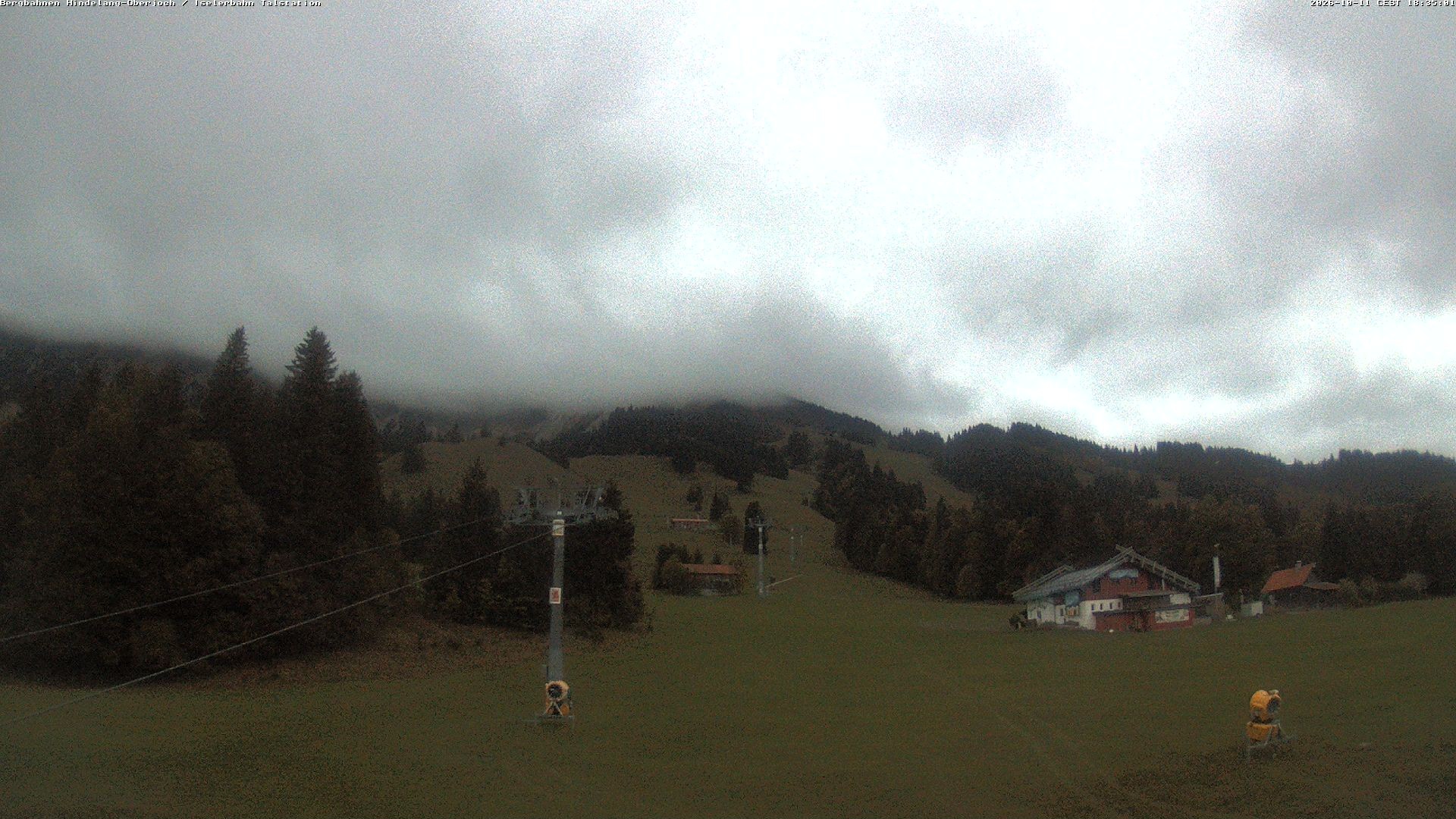 Archived image Webcam Oberjoch - Mt. Iseler