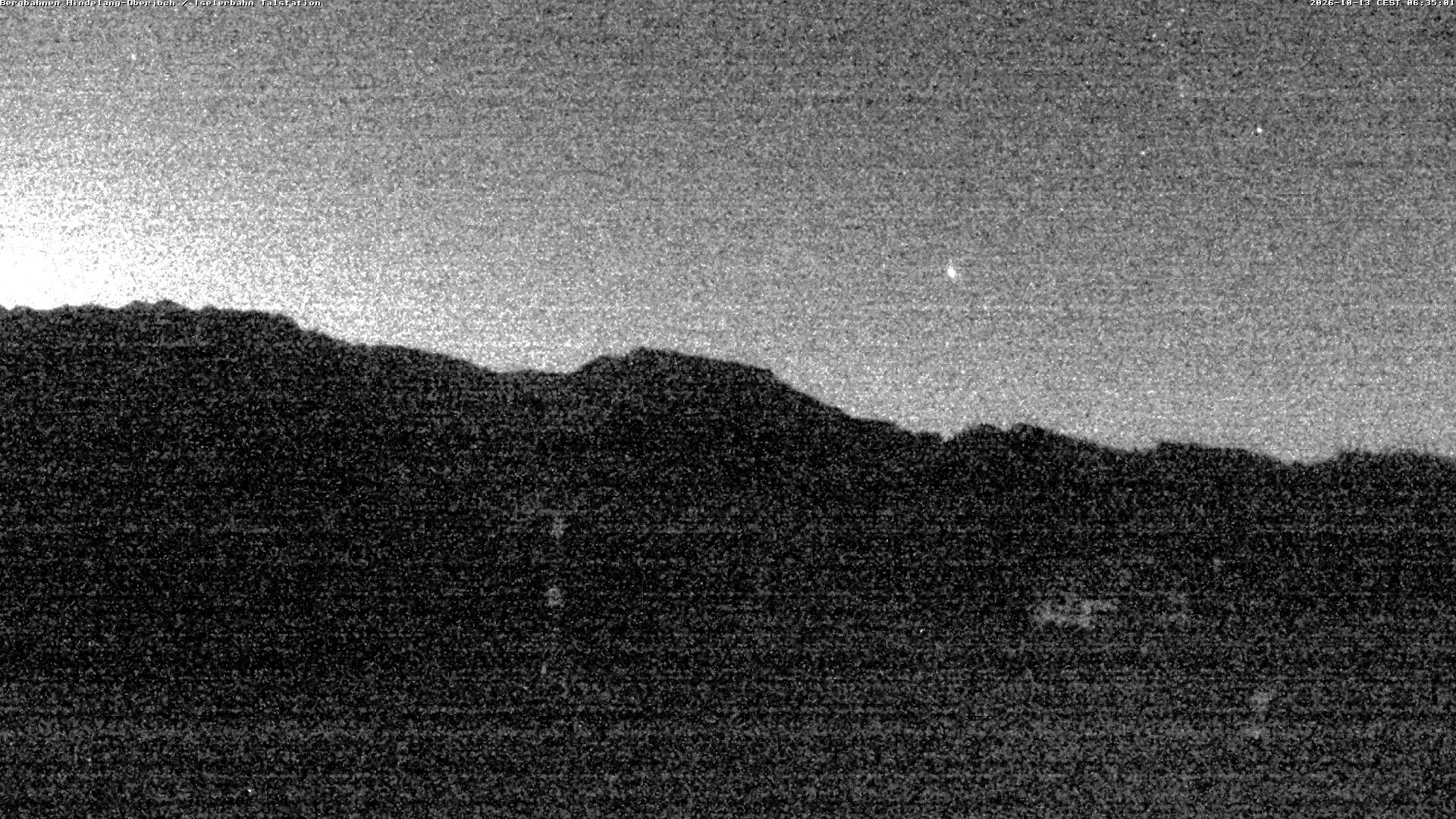 Archiv Foto Webcam Oberjoch - Blick zum Iseler