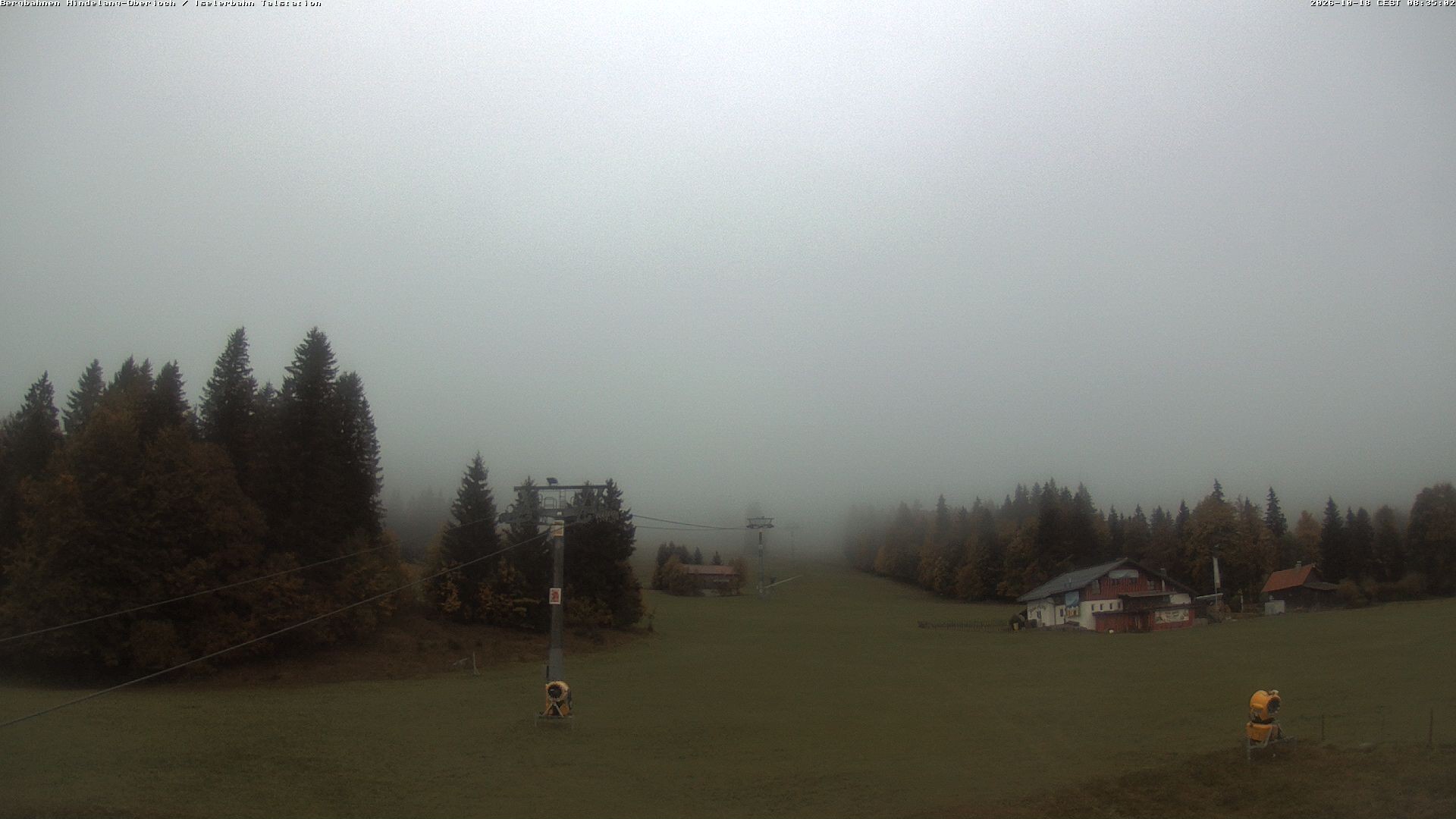 Archiv Foto Webcam Oberjoch - Blick zum Iseler