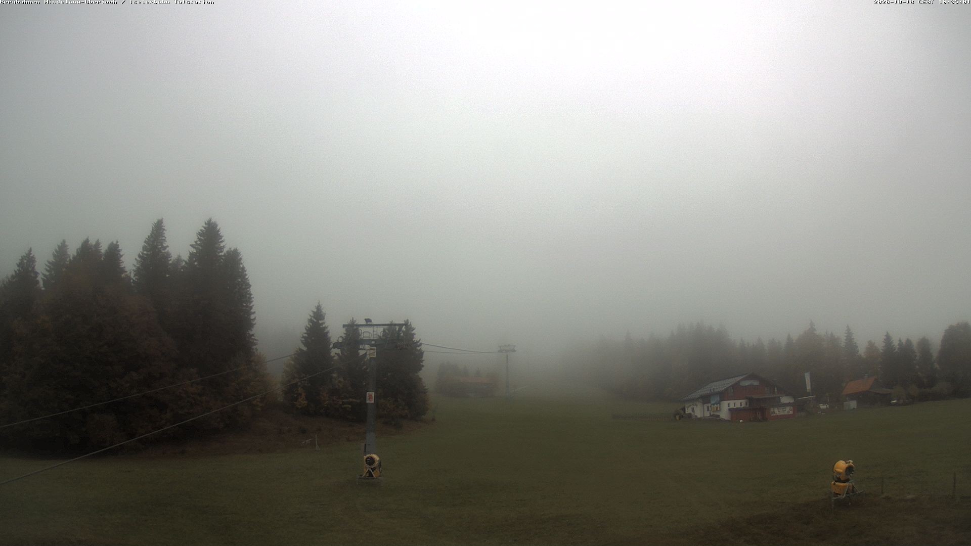 Archiv Foto Webcam Oberjoch - Blick zum Iseler
