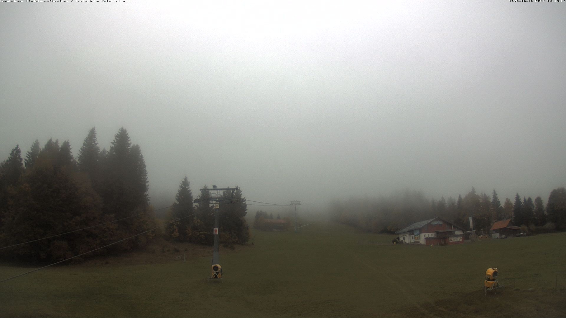 Archiv Foto Webcam Oberjoch - Blick zum Iseler