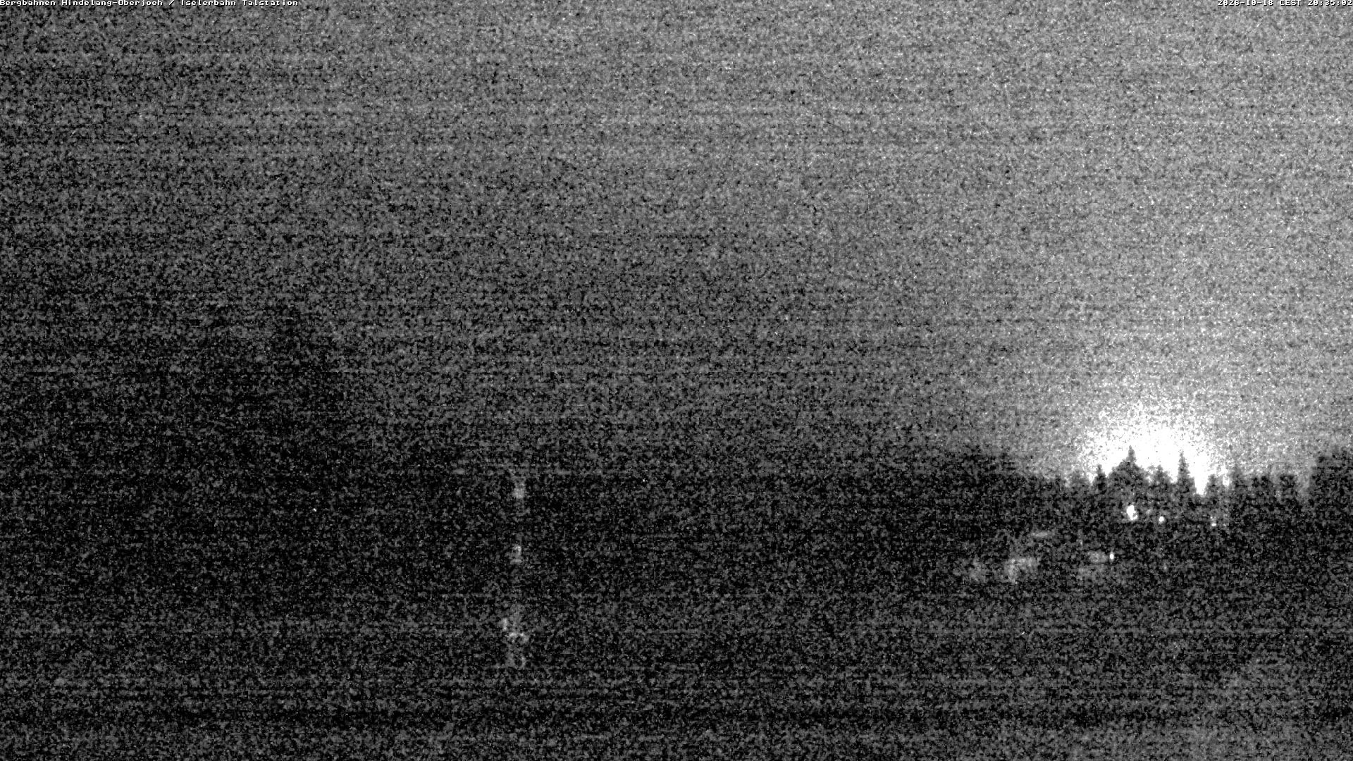 Archiv Foto Webcam Oberjoch - Blick zum Iseler