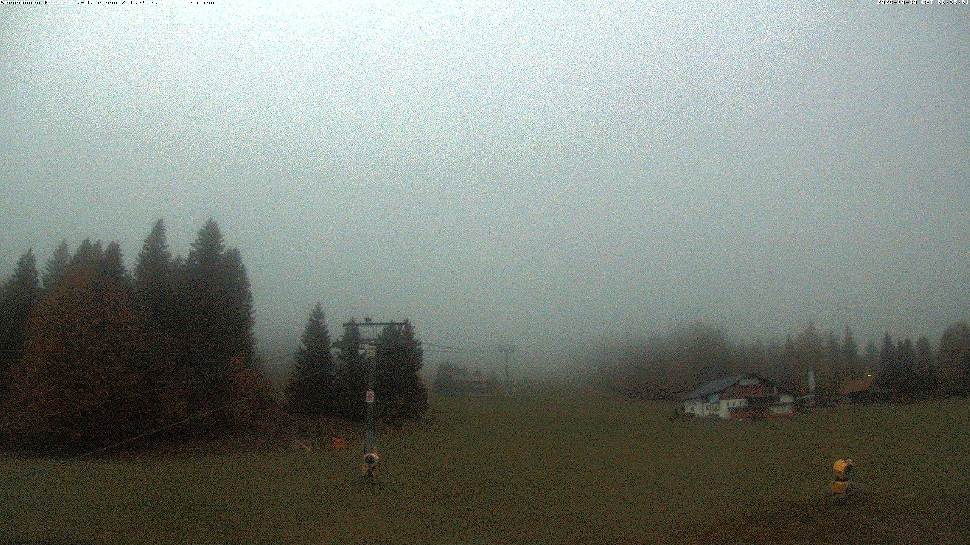 Archiv Foto Webcam Oberjoch - Blick zum Iseler