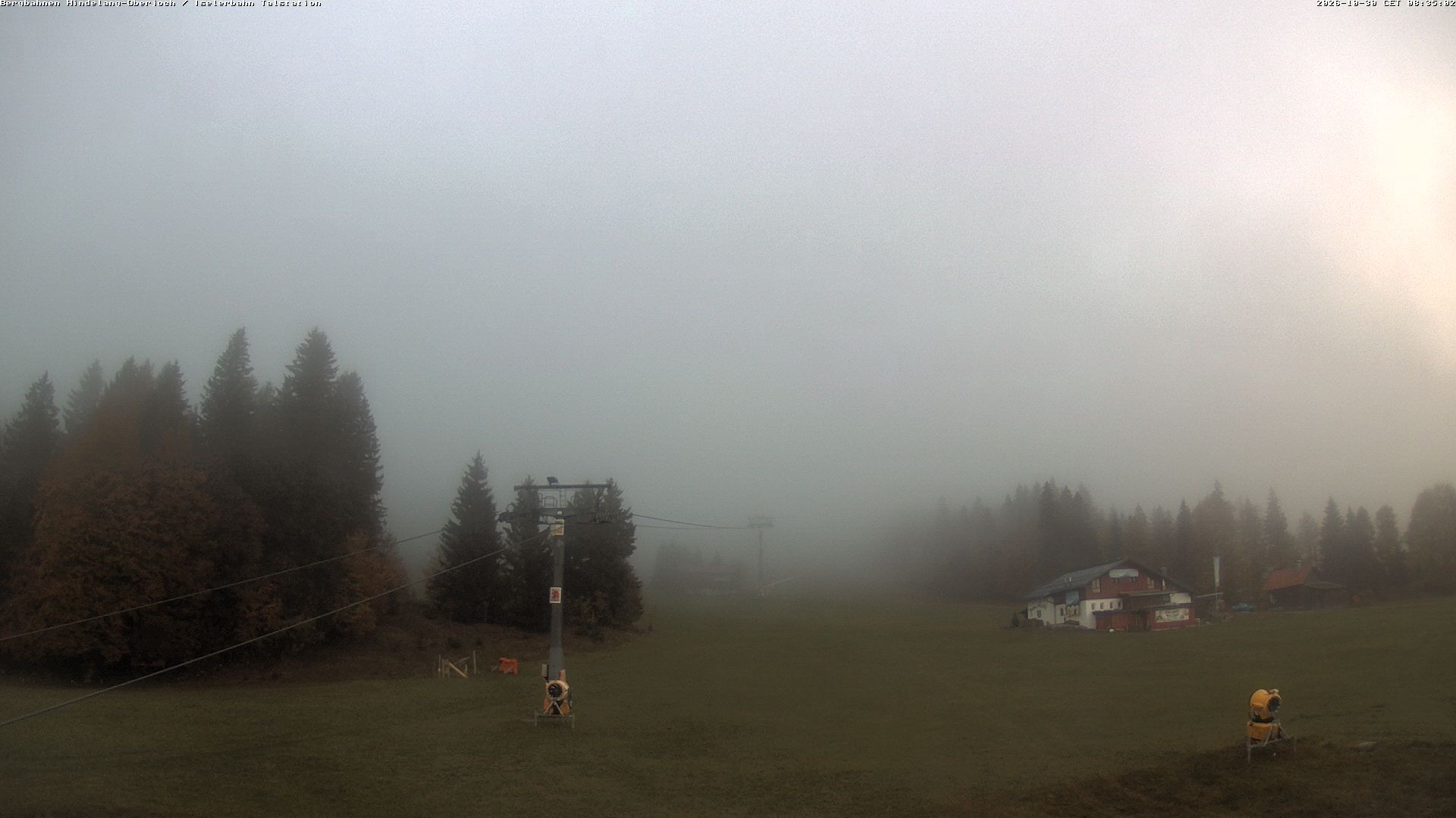 Archiv Foto Webcam Oberjoch - Blick zum Iseler