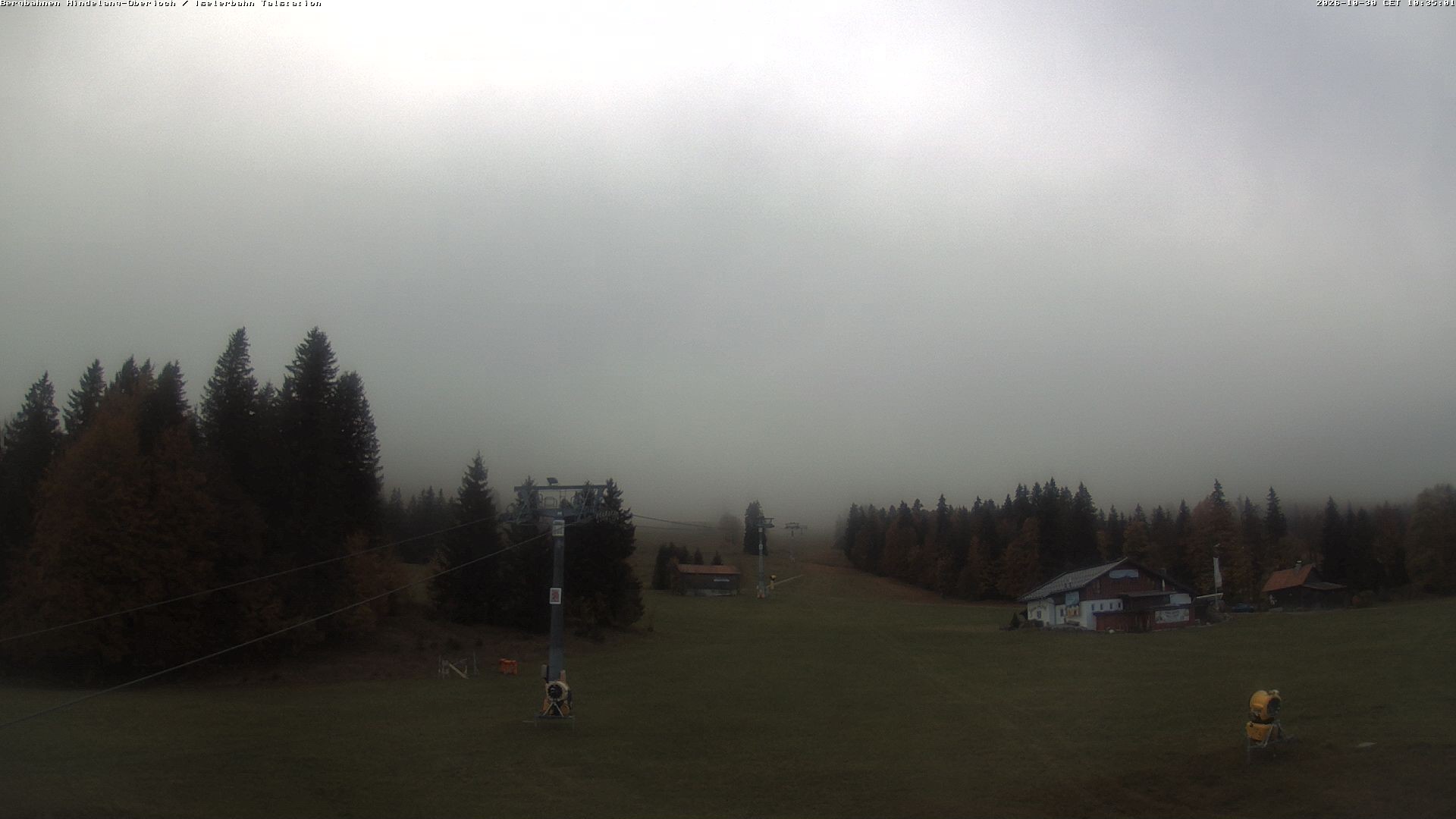 Archiv Foto Webcam Oberjoch - Blick zum Iseler