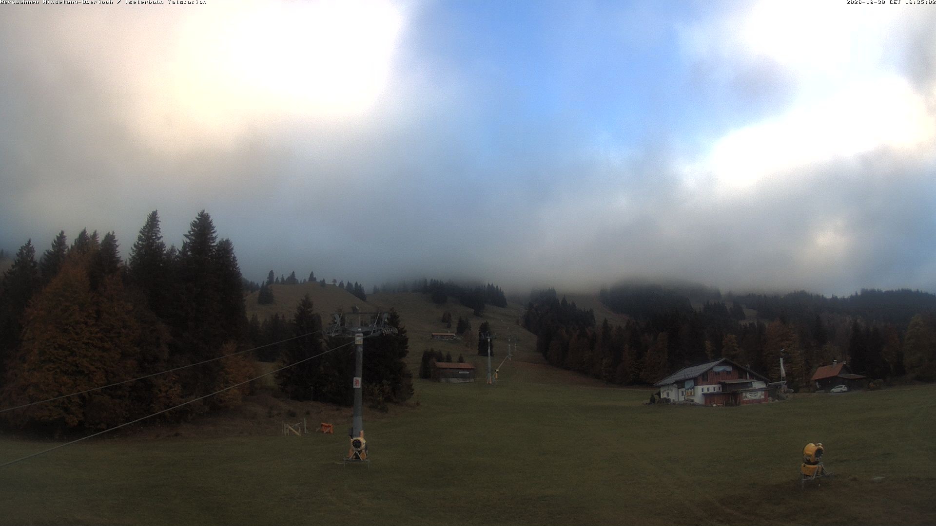 Archiv Foto Webcam Oberjoch - Blick zum Iseler