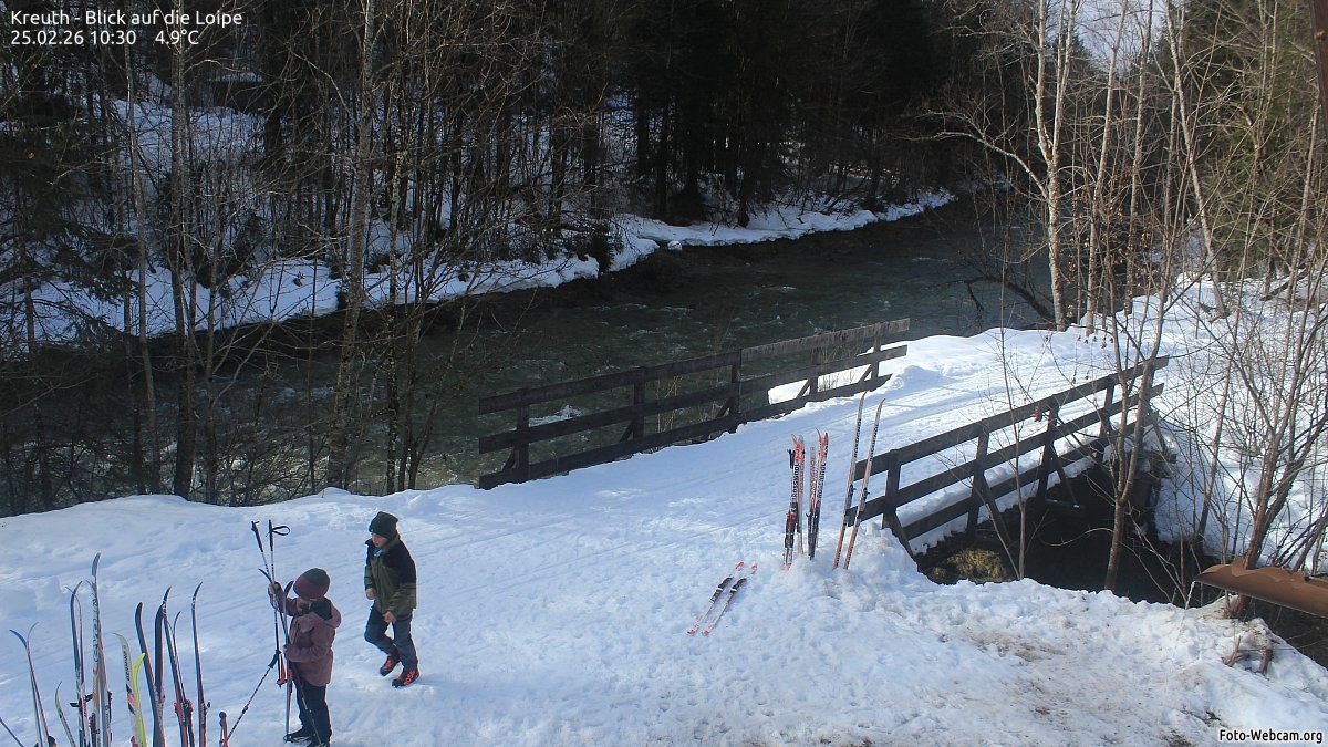 Archiv Foto Webcam in Klamm bei Kreuth