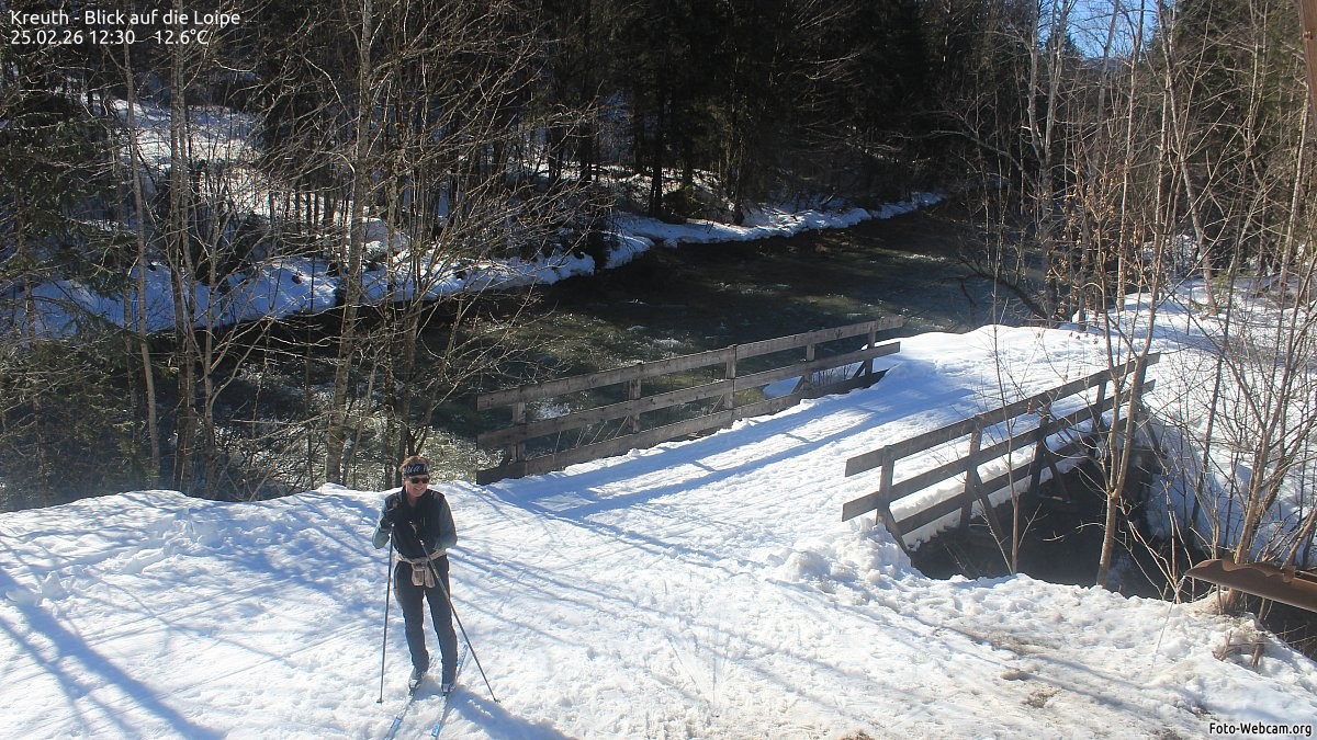 Archiv Foto Webcam in Klamm bei Kreuth