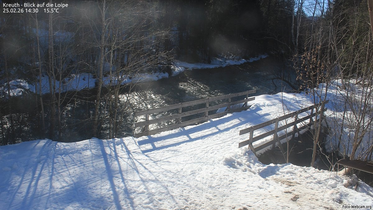 Archiv Foto Webcam in Klamm bei Kreuth