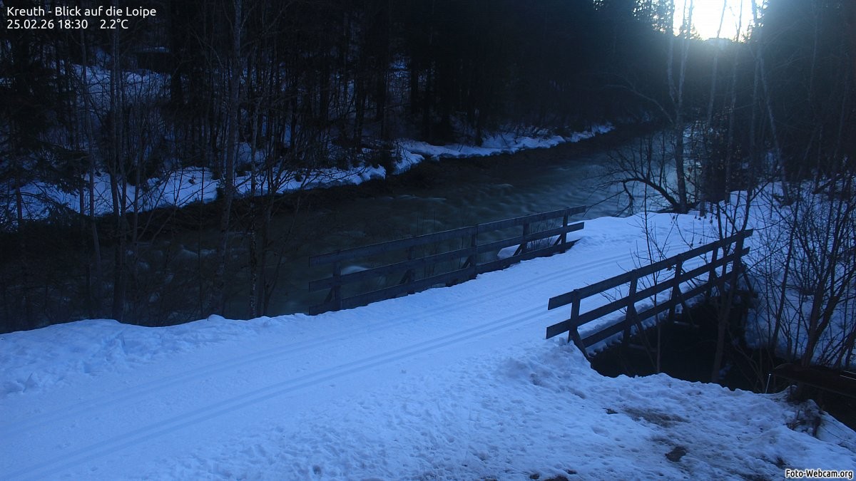 Archiv Foto Webcam in Klamm bei Kreuth