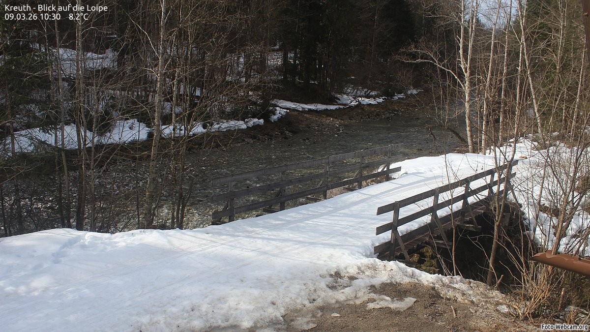 Archiv Foto Webcam in Klamm bei Kreuth