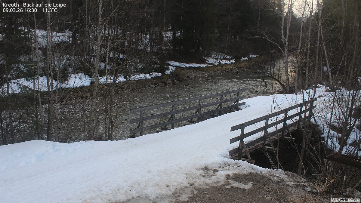 Archiv Foto Webcam in Klamm bei Kreuth