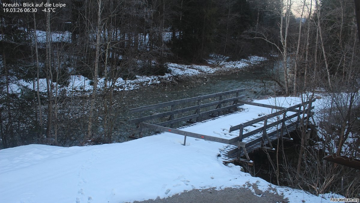 Archiv Foto Webcam in Klamm bei Kreuth