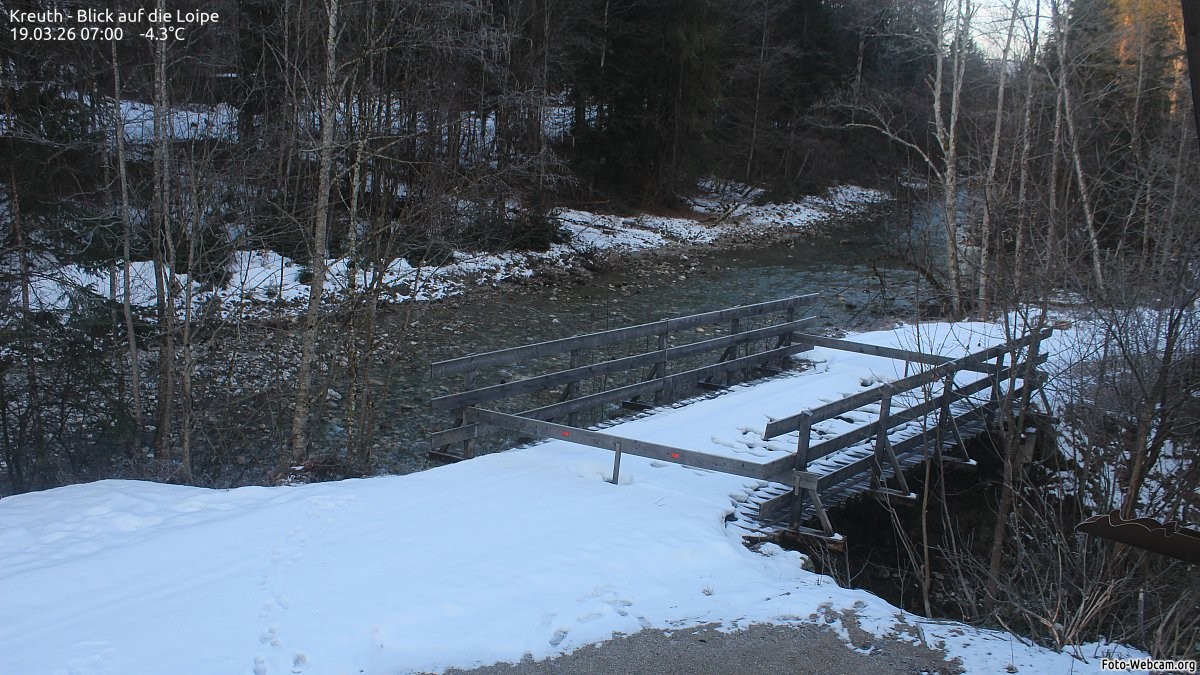 Archiv Foto Webcam in Klamm bei Kreuth