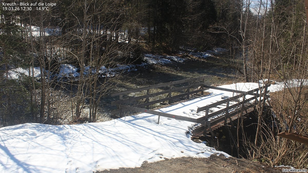 Archiv Foto Webcam in Klamm bei Kreuth