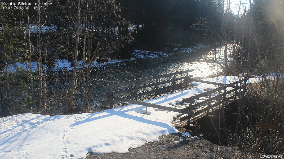 Archiv Foto Webcam in Klamm bei Kreuth