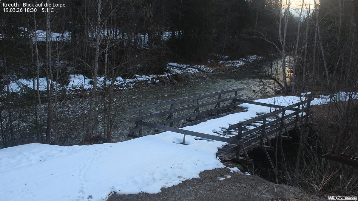 Archiv Foto Webcam in Klamm bei Kreuth