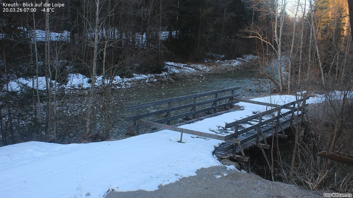 Archiv Foto Webcam in Klamm bei Kreuth