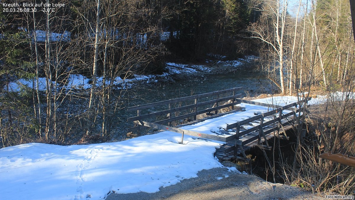 Archiv Foto Webcam in Klamm bei Kreuth