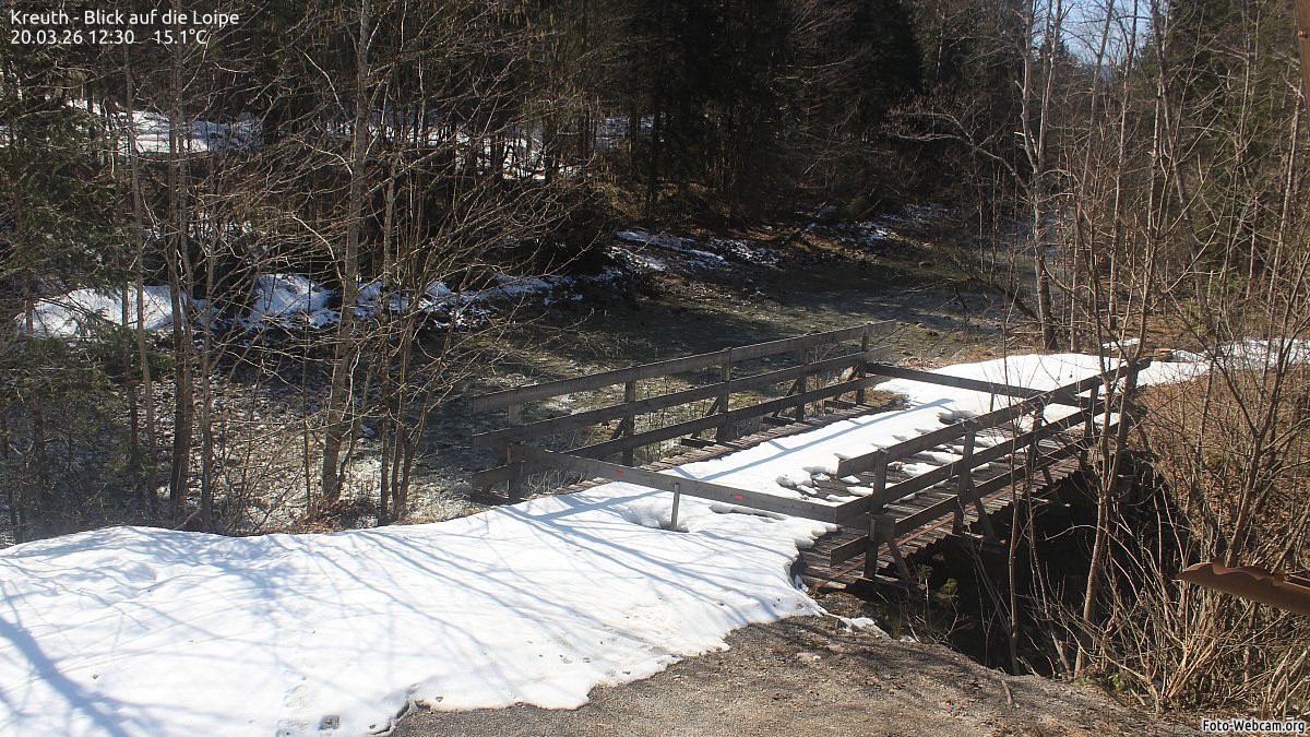 Archiv Foto Webcam in Klamm bei Kreuth