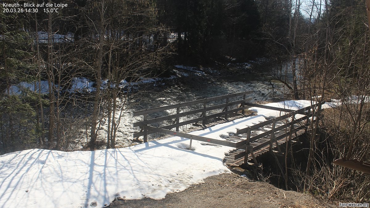 Archiv Foto Webcam in Klamm bei Kreuth