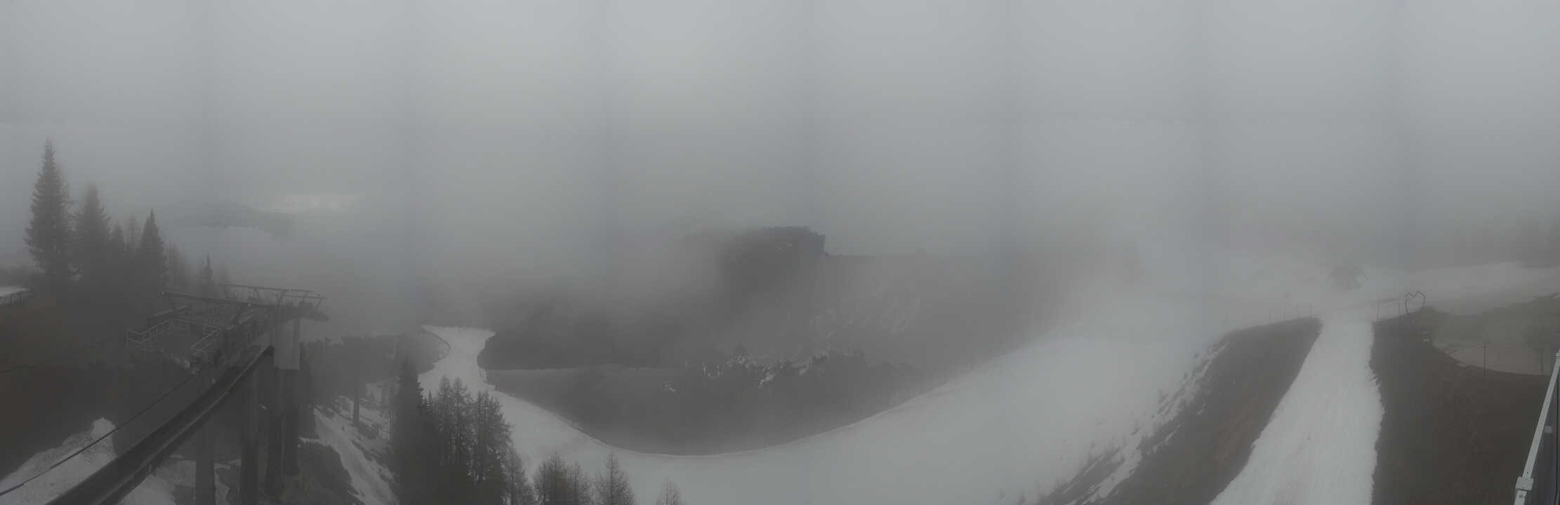 Archived image Webcam Top station Monte Lussari