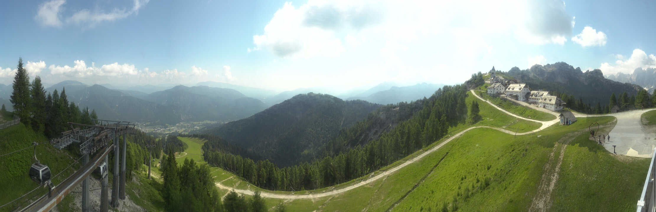 Archiv Foto Webcam Tarvisio - Bergstation Monte Lussari