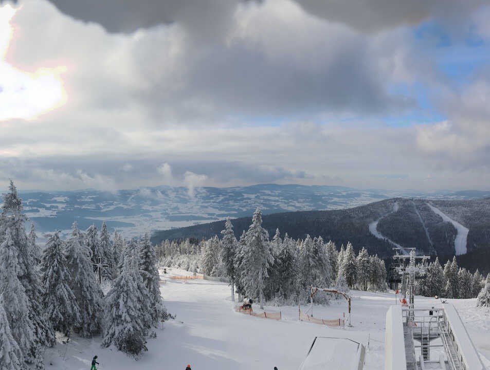 Archived image Webcam Hochficht Panorama