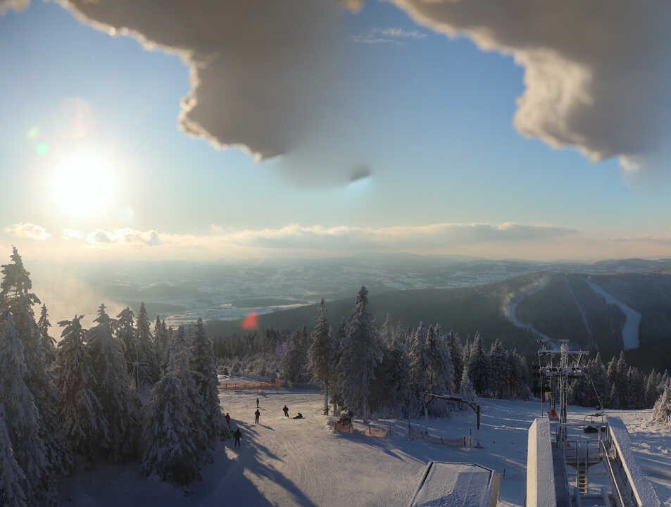 Archived image Webcam Hochficht Panorama