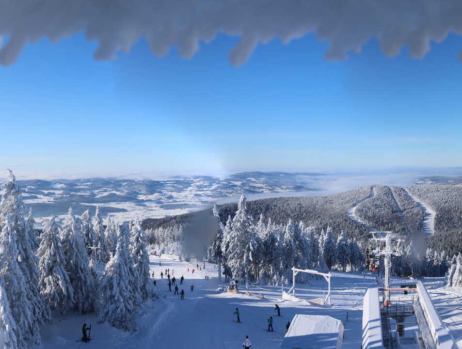 Archived image Webcam Hochficht Panorama