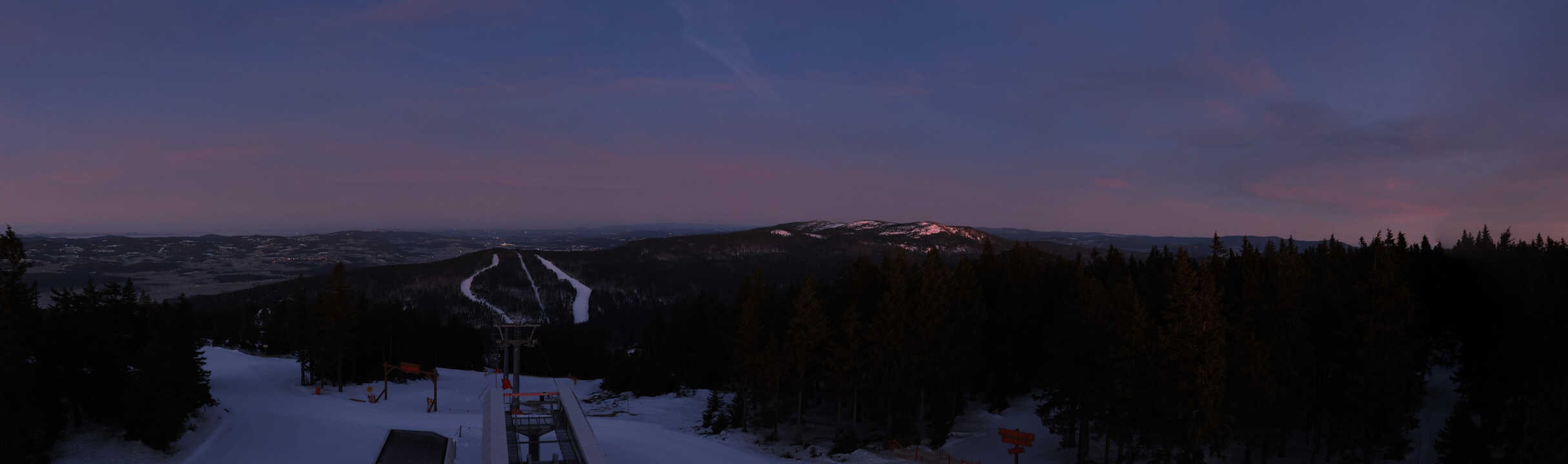 Archiv Foto Webcam Hochfichtbahn