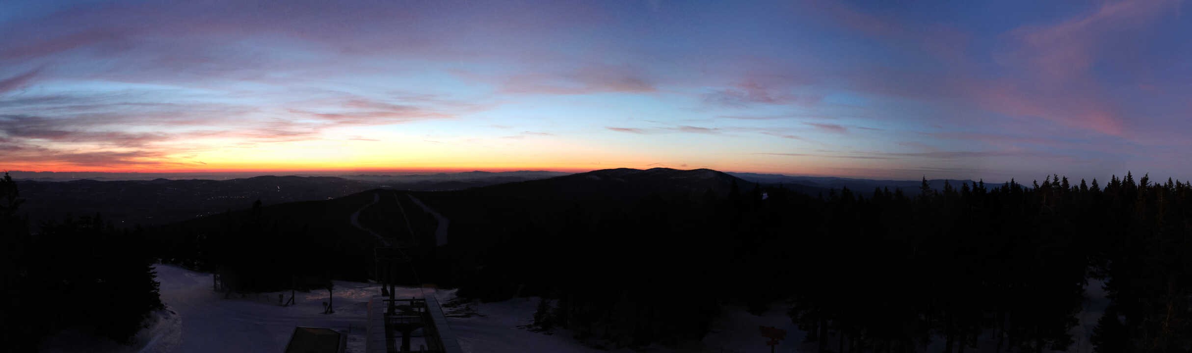 Archiv Foto Webcam Hochfichtbahn