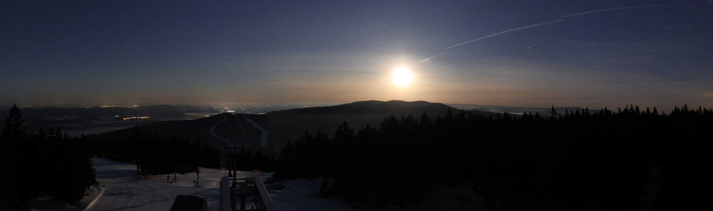 Archived image Webcam Hochficht Panorama