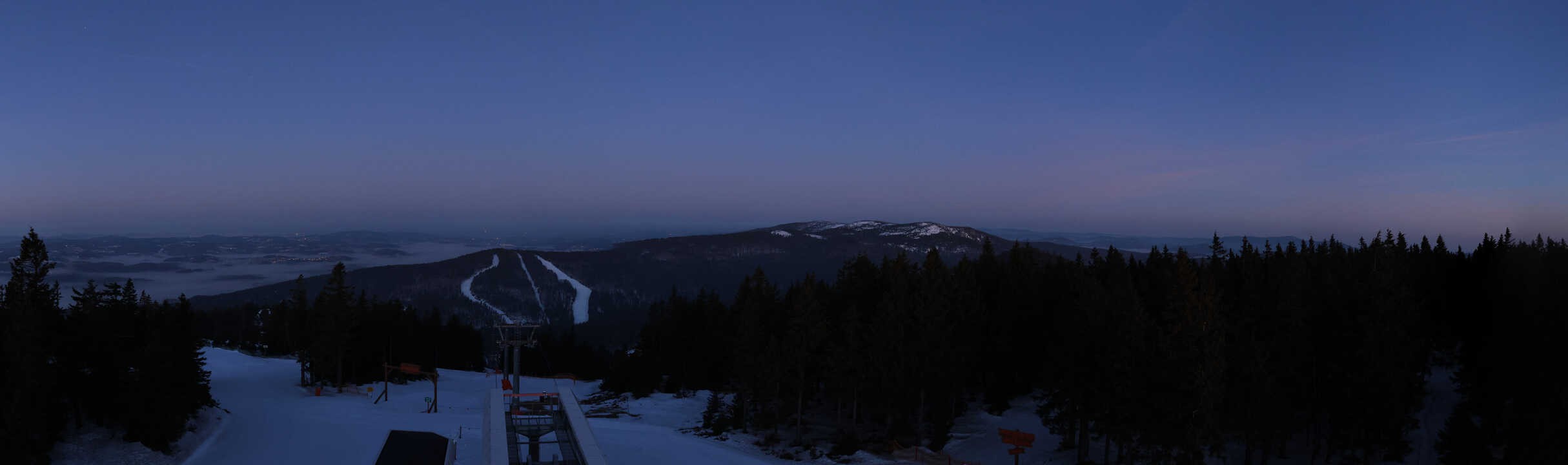 Archived image Webcam Hochficht Panorama