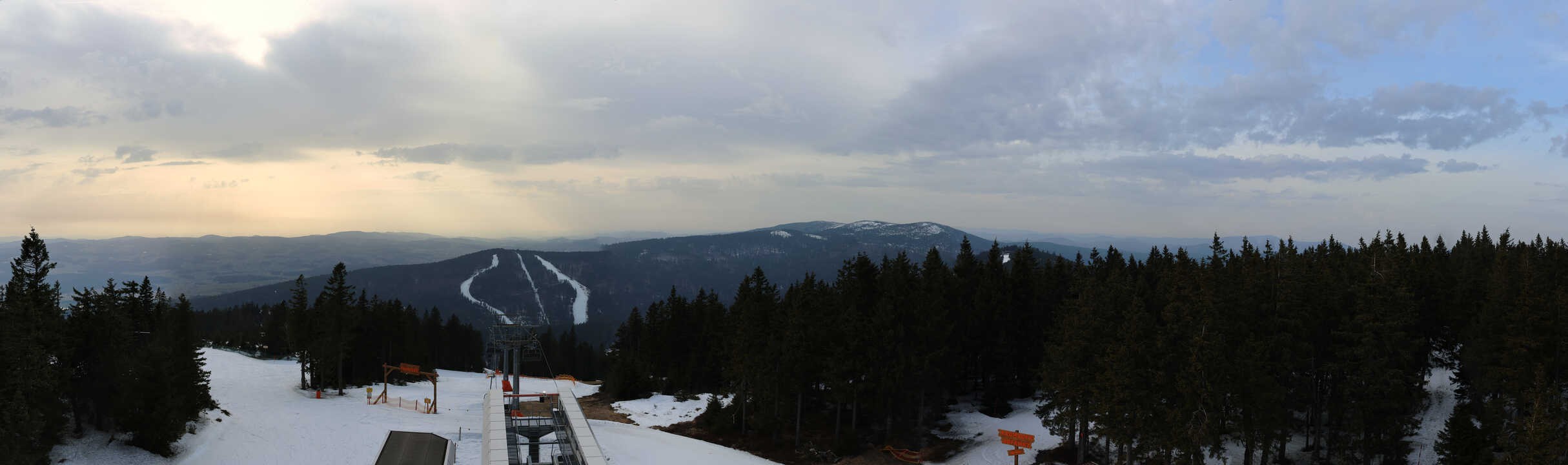 Archiv Foto Webcam Hochfichtbahn