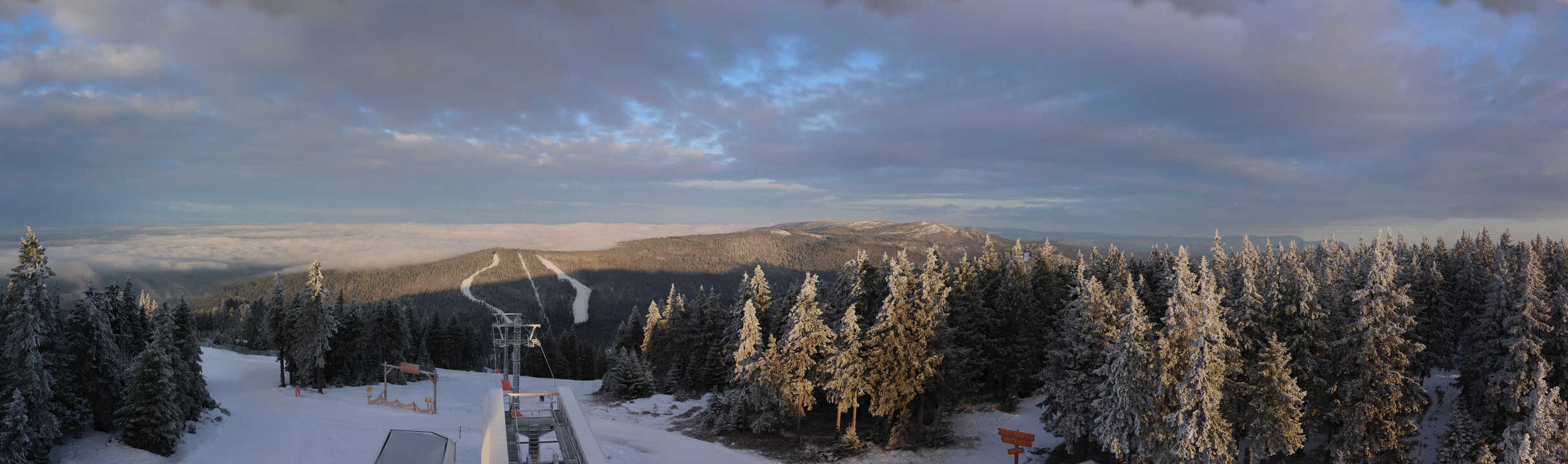 Archiv Foto Webcam Hochfichtbahn