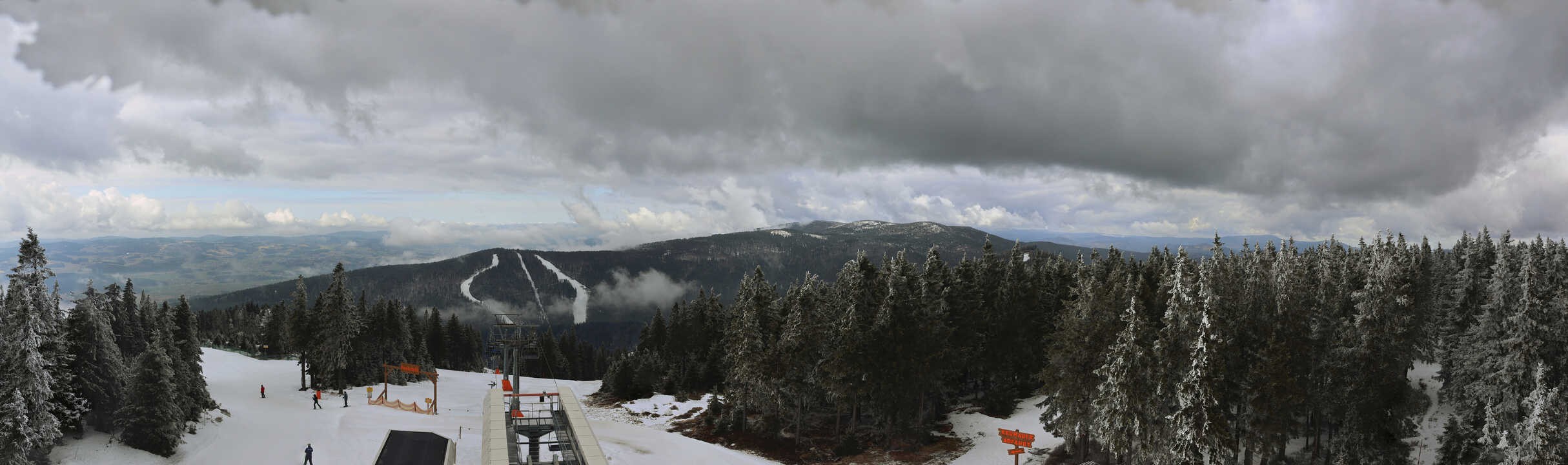 Archiv Foto Webcam Hochfichtbahn