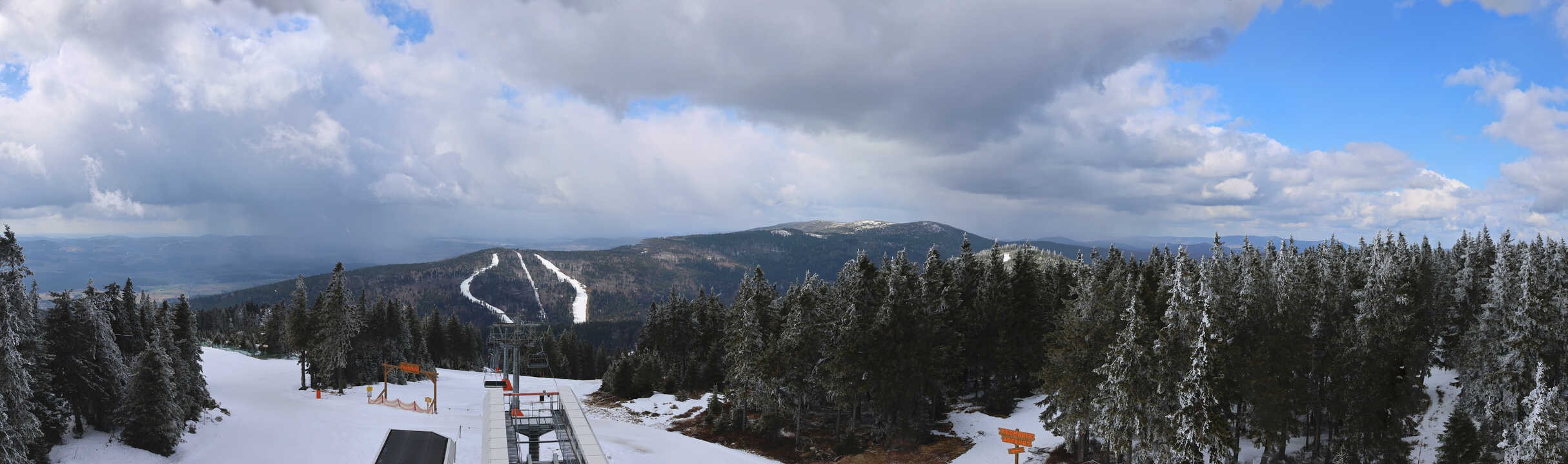 Archiv Foto Webcam Hochfichtbahn