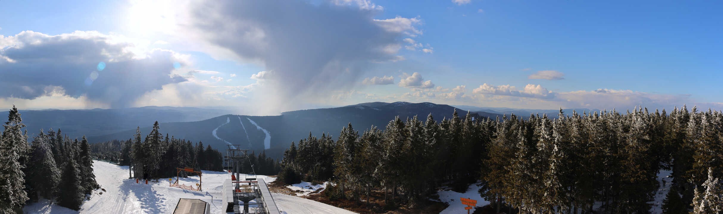 Archiv Foto Webcam Hochfichtbahn