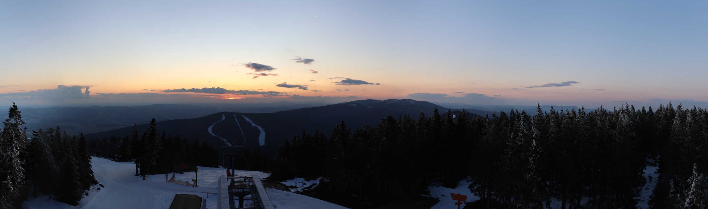 Archived image Webcam Hochficht Panorama