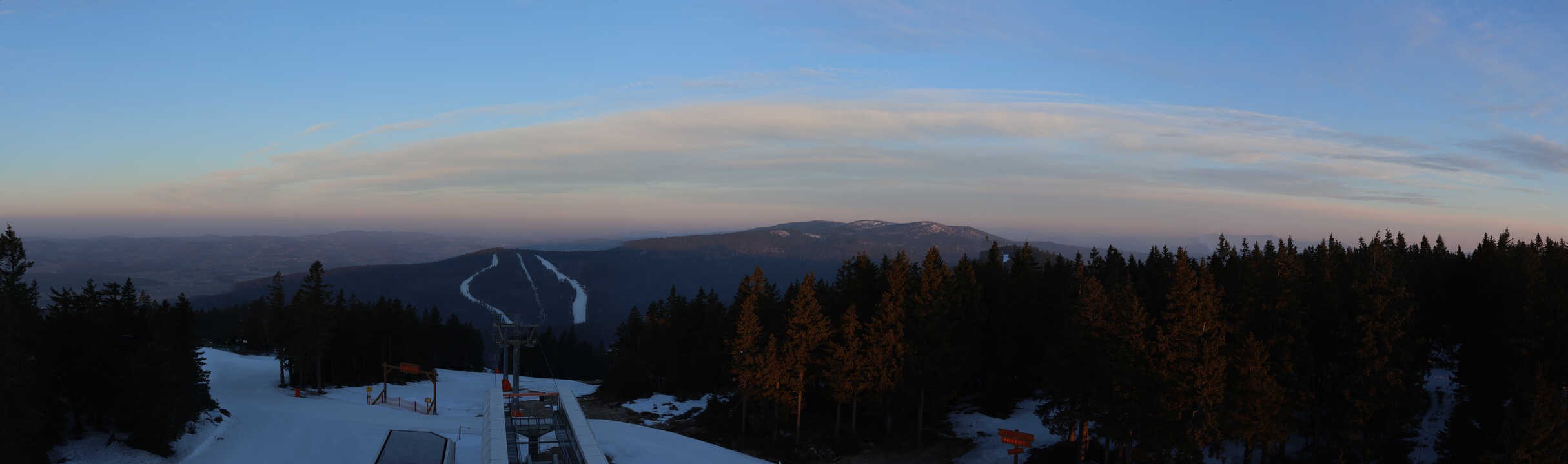Archived image Webcam Hochficht Panorama