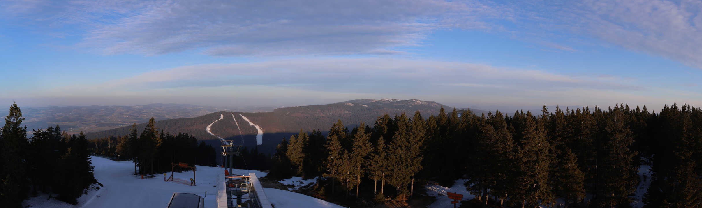 Archived image Webcam Hochficht Panorama
