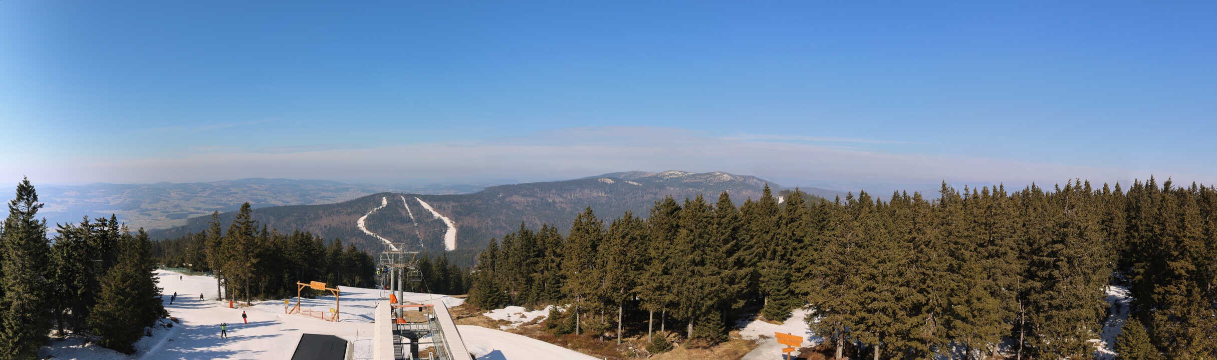 Archived image Webcam Hochficht Panorama