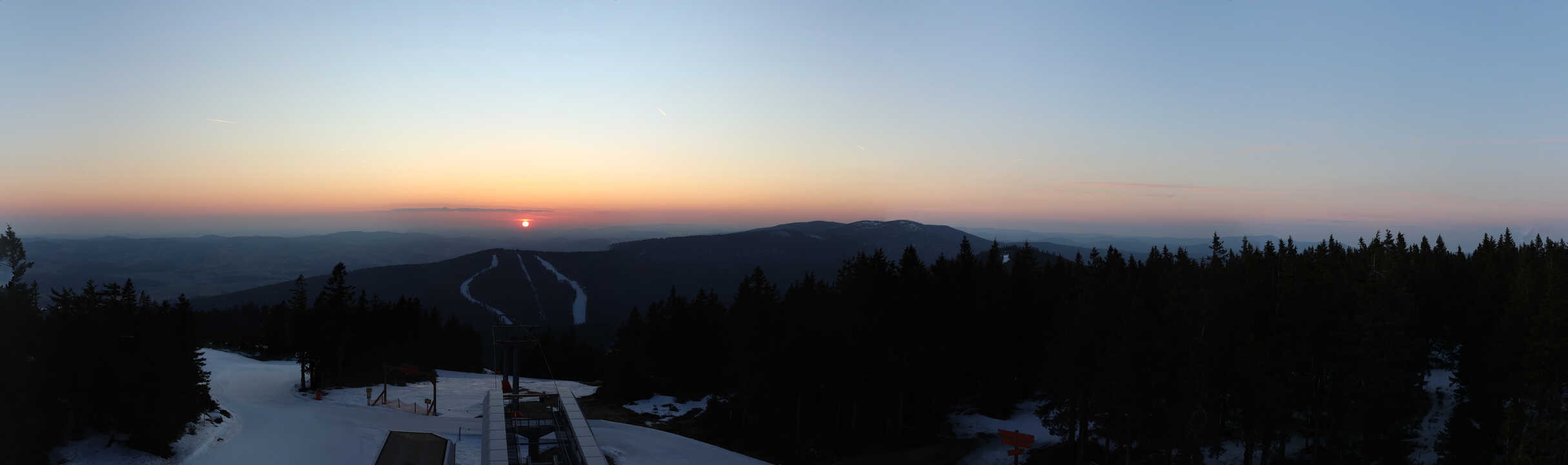 Archiv Foto Webcam Hochfichtbahn