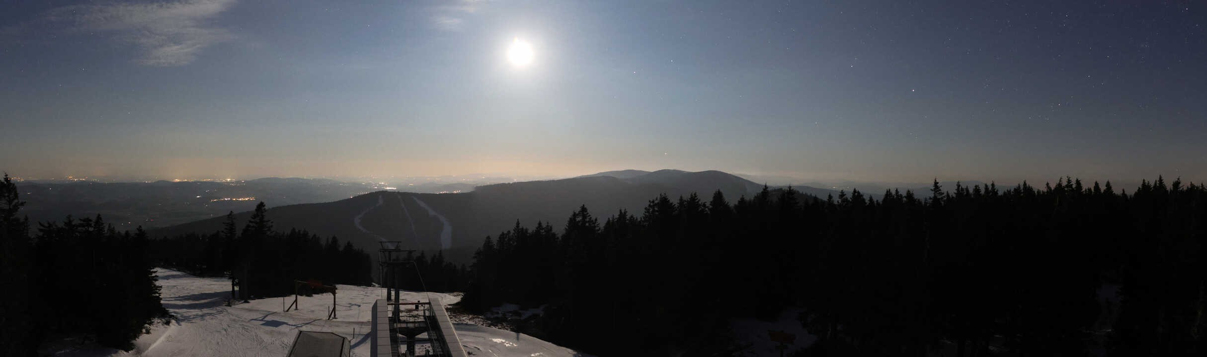 Archived image Webcam Hochficht Panorama