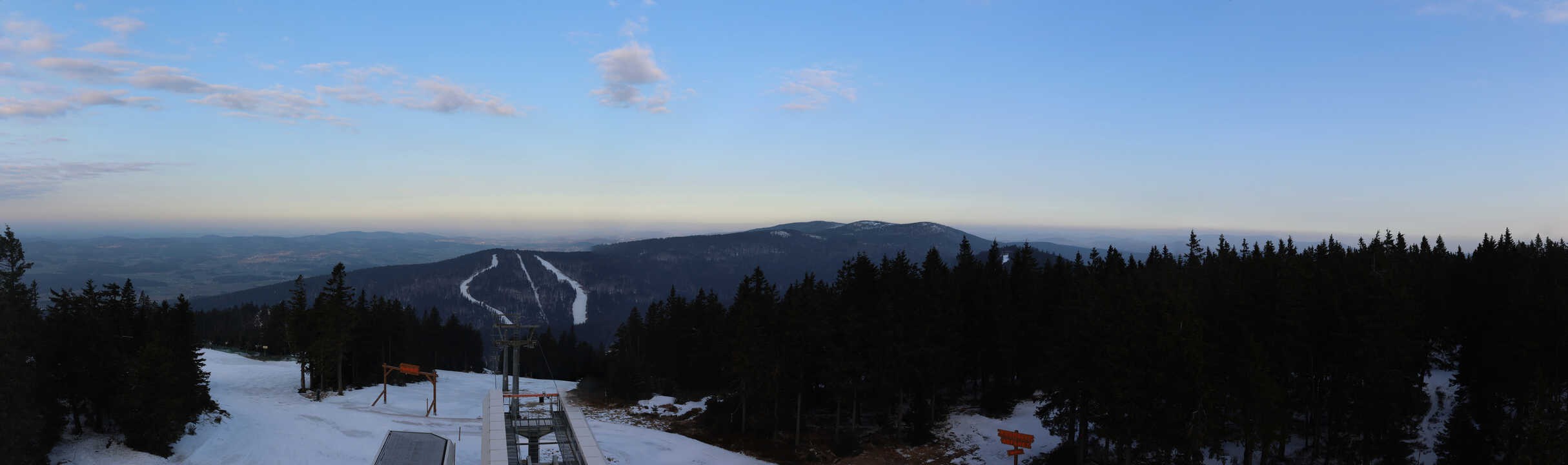 Archived image Webcam Hochficht Panorama