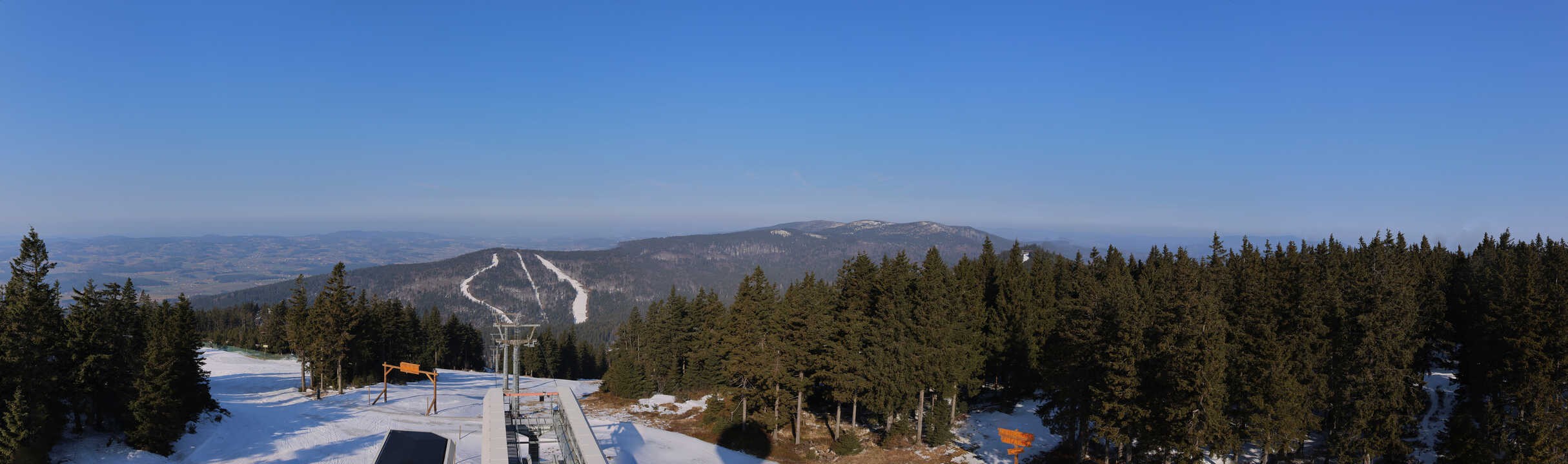 Archived image Webcam Hochficht Panorama