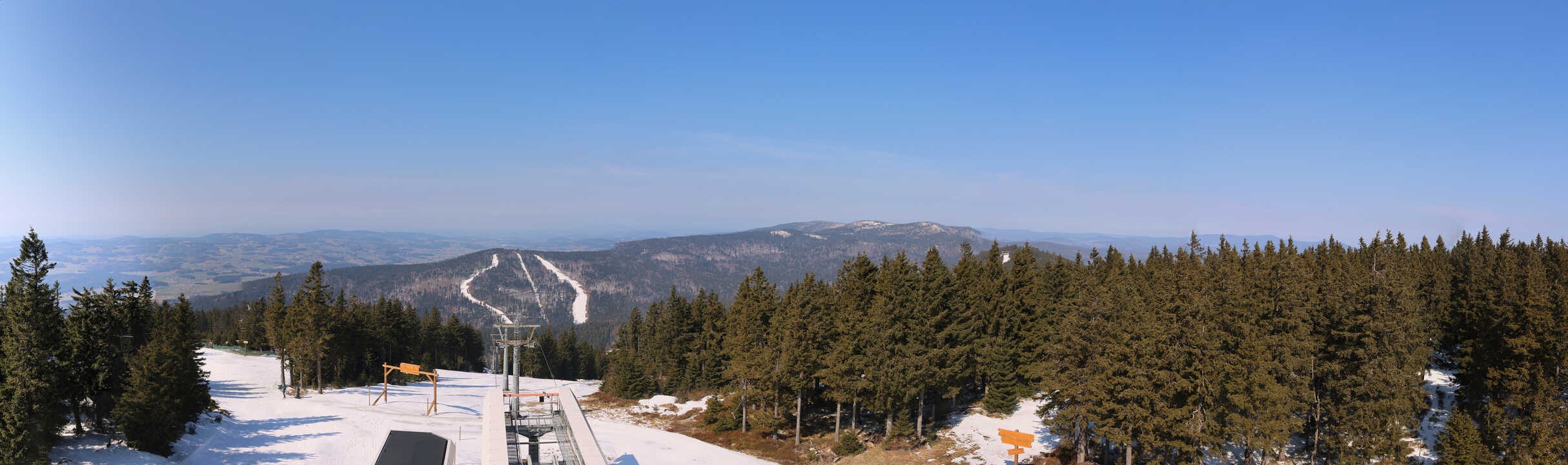 Archived image Webcam Hochficht Panorama